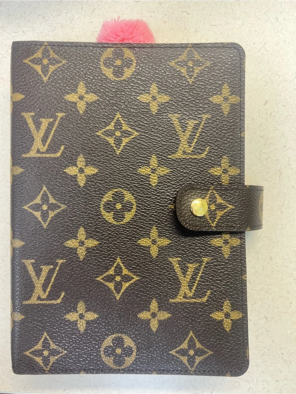 Authentic 2008 Louis Vuitton Agenda Medium